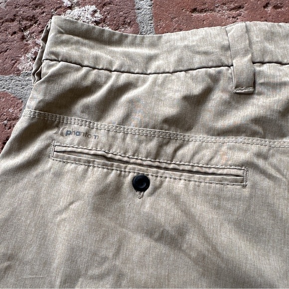 Hurley men’s knee length lightweight shorts size 30 beige Tan casual summer - Picture 11 of 15